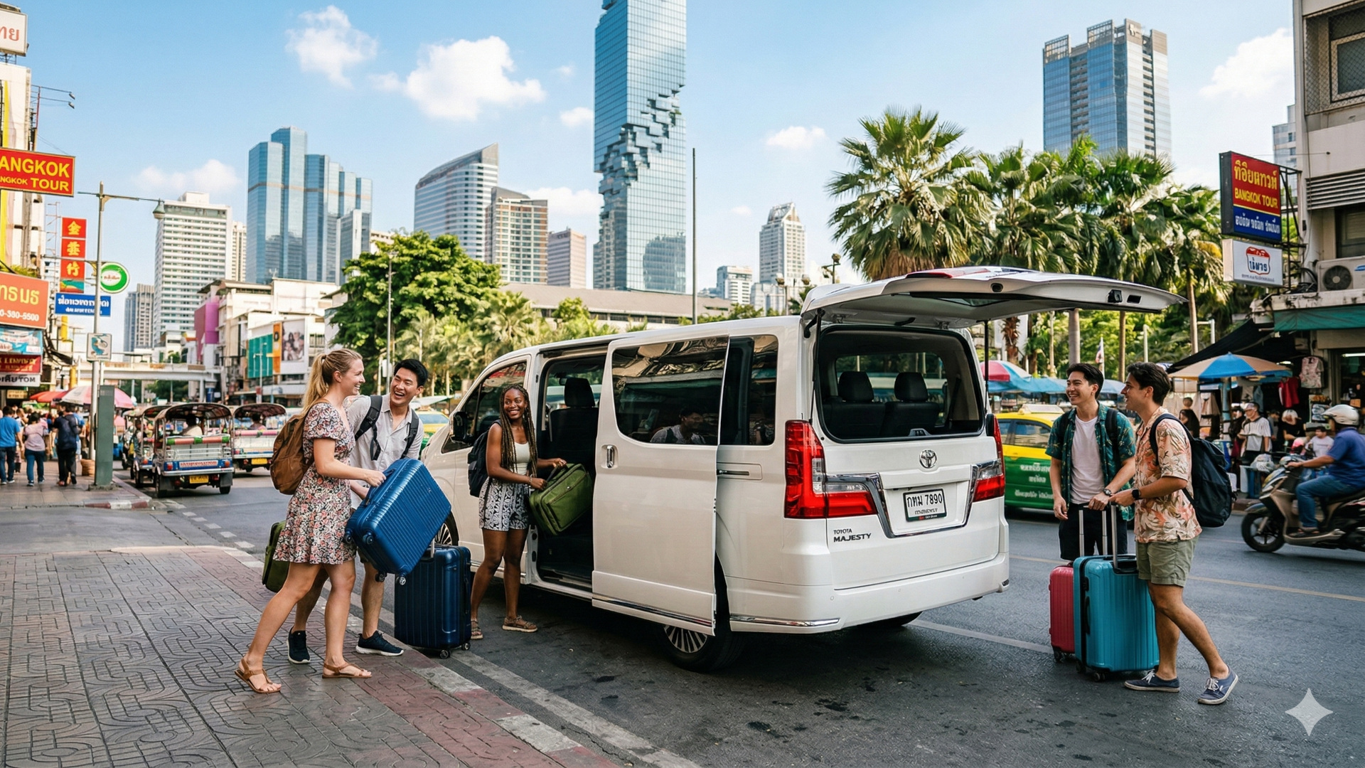 Top 7 Van Rental Options in Bangkok for Large Groups